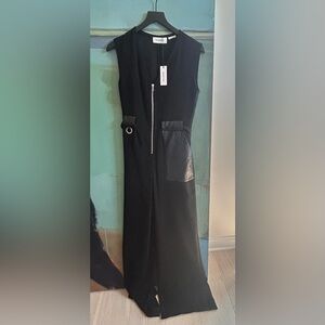 Yigal Azrouel Zip-Front Jumpsuit, Size 10 NWT